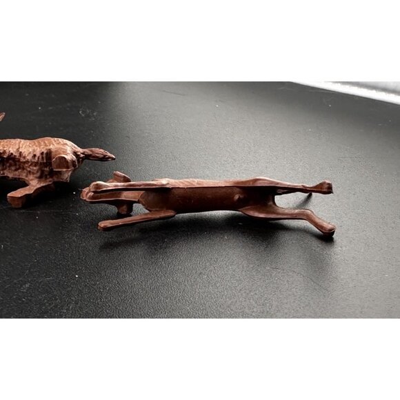 Allstate Marx Happi Time Farm Playset 1959 Auburn Red Horse Goat Dog Tim Mee PPC - Picture 13 of 16